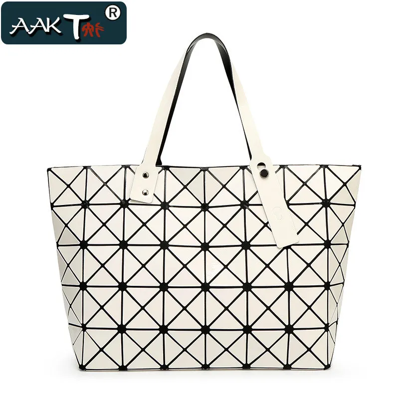 Женщины Мода Повседневная Перл Кожаный Мешок Решетки Алмаза Сумка Женская