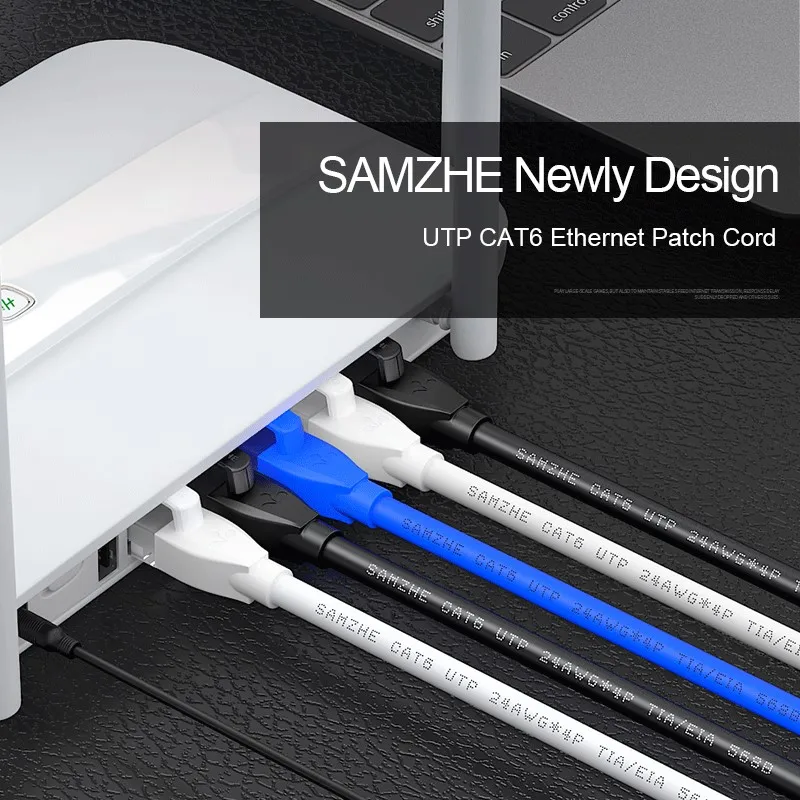 SAMZHE Cat6 Ethernet Соединительный кабель RJ45 компьютер PS2 PS3 XBox сетевые кабели LAN 0