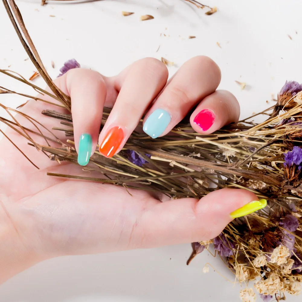 Modelones УФ Гель лак для ногтей Цветной Vernis полуперманентное верхнее покрытие