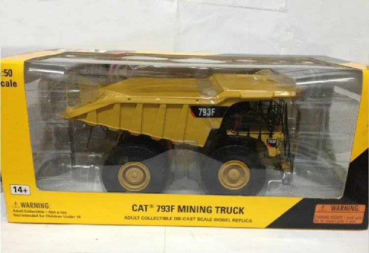 Литый под давлением автомобиль модель Norscot масштаб 1:50 гусеница Cat 793F горный
