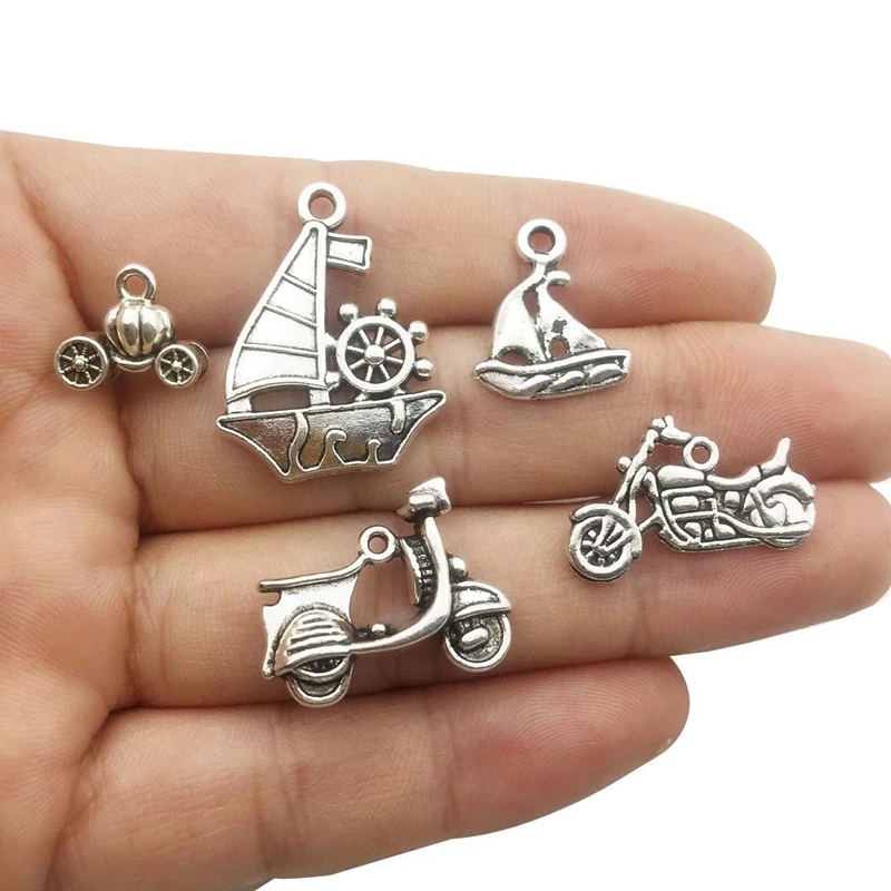 Набор ручной работы 60 шт античный серебряный классический программное средство