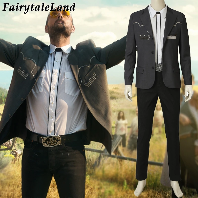 Far Cry 5 Inside Eden's «отец» Joseph Seed, карнавальный костюм для взрослых, мужские костюмы, костюм Far Cry, полный комплект