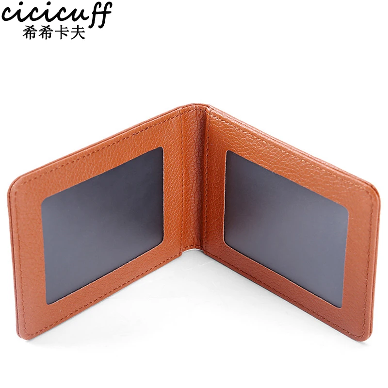 

CICICUFF ультратонкая унисекс сумка для водительского удостоверения автомобиля, банк, бизнес, кредитный держатель для карт, держатель для доку...