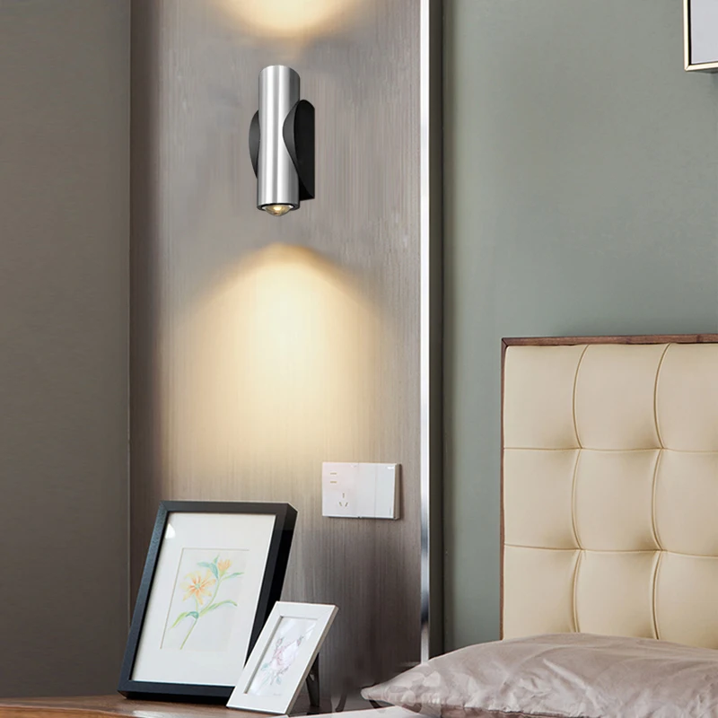 Feimefeiyou luminaria Высокое качество Крытый светодиодный настенный светильник AC110V/220 V Материал Алюминий бра для спальни украшение, настенный светильник