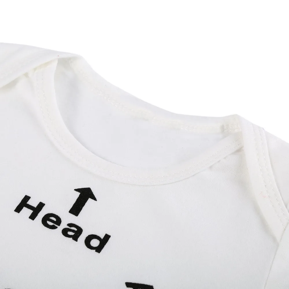 2017 папа вы получили это! Ползунки для новорожденных девочек и мальчиков детская