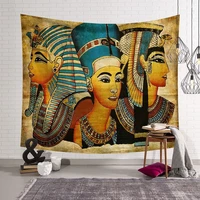 cammitever religious egyptian pharaohs people tapestry eqypt queen wall art wall hanging bedspread mysterious home decor