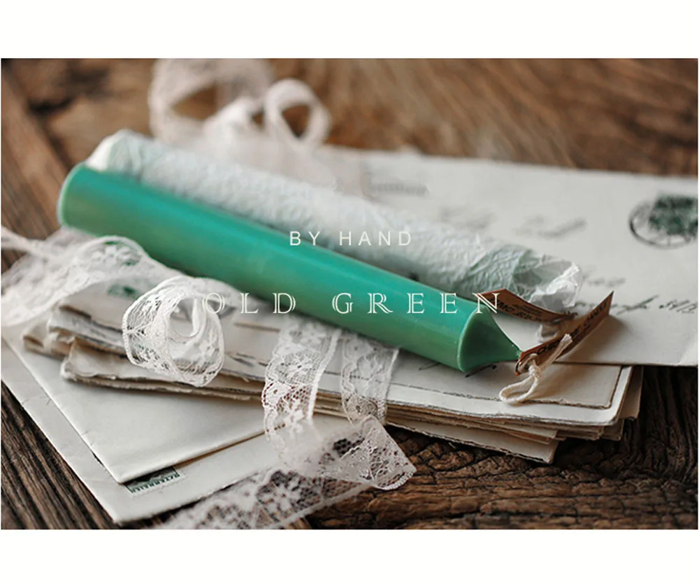 1 шт. 100% природа ручной соевый воск свечи романтический бездымного Ретро палка