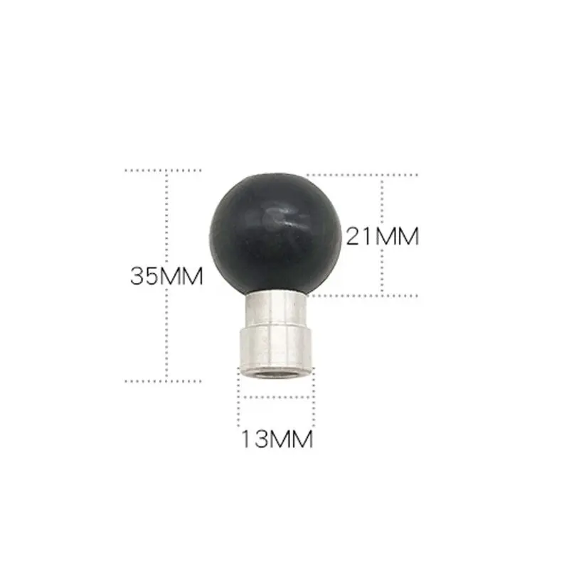 

New 1 Pc Motorcycle Handlebar Clamp Base with 1 Inch Ball for For RAM-B-367U for Kawasaki Car Vehicle Phone Holder Bolt Bracket