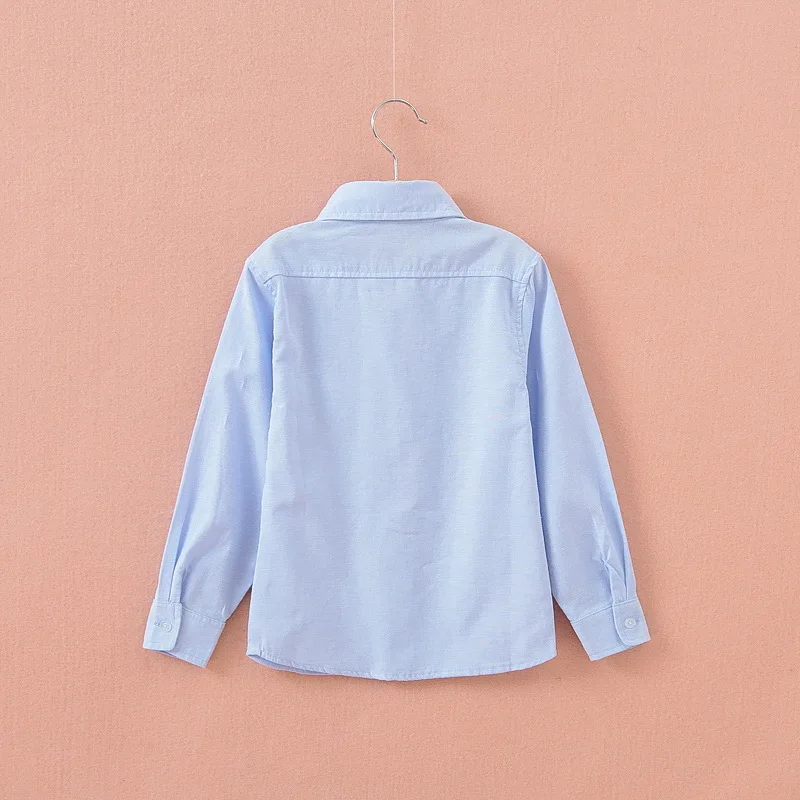 Новинка 2019 рубашка для маленьких мальчиков Детские рубашки с длинным рукавом