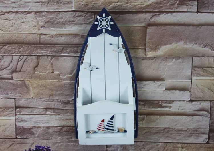 Деревянная настенная полка в средиземноморском стиле|decorative wall shelves wood|box shippingbox |