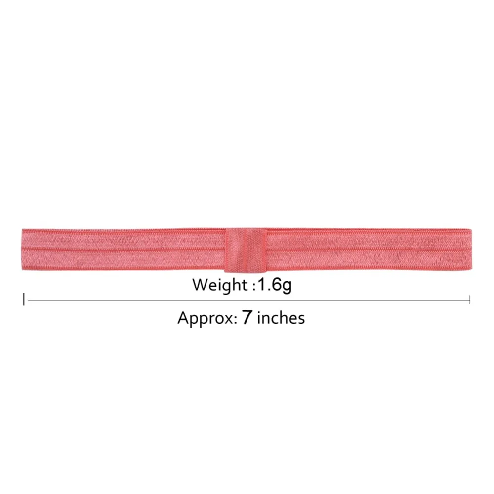 20 шт./лот модные детские повязки для волос девочек эластичная повязка тюрбан на