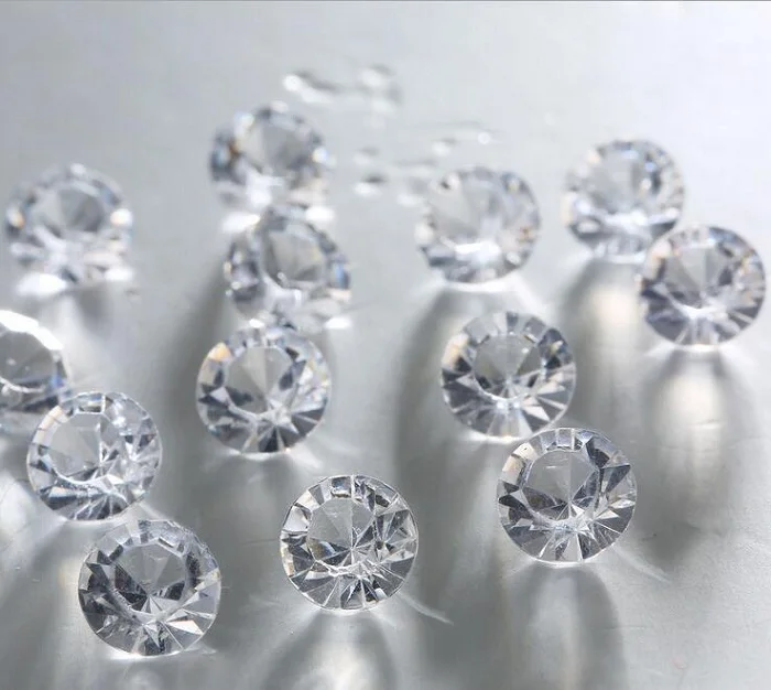 Кристаллы конфетти 10 мм рассеивающиеся акриловые фотообои для подарков поделок