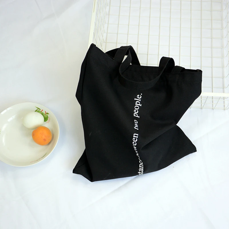 Youda оригинальная домашняя простая парусиновая сумка с буквенным принтом в