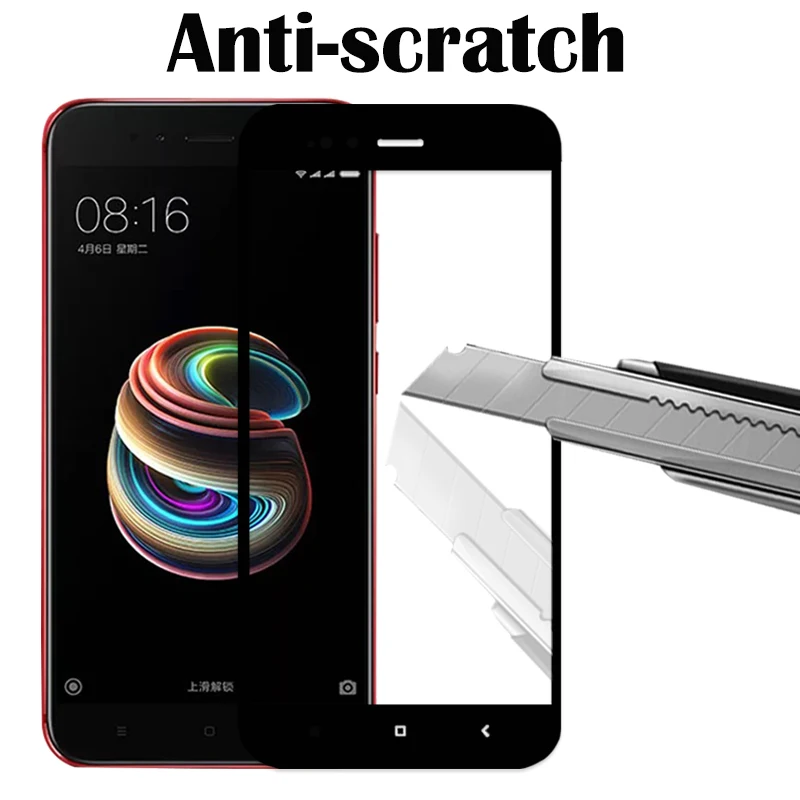 1 2 шт. Защитное стекло для xiaomi xiomi mi a1 5x xiami xaomi a 5 x защита экрана закаленное mia1 mi5x mia