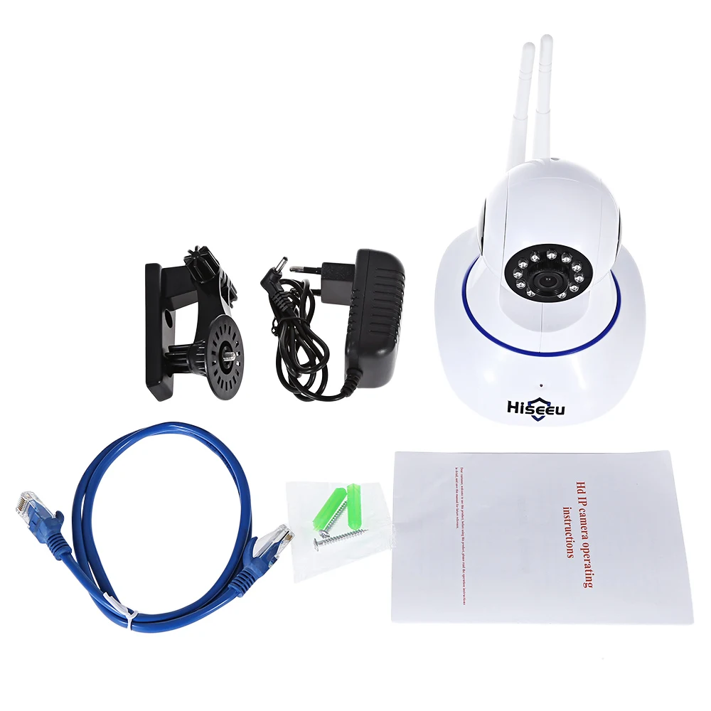 Hiseeu FH1C ИК Ночное видение Поддержка HD 1080 P Беспроводной Wi Fi ip крытая безопасности