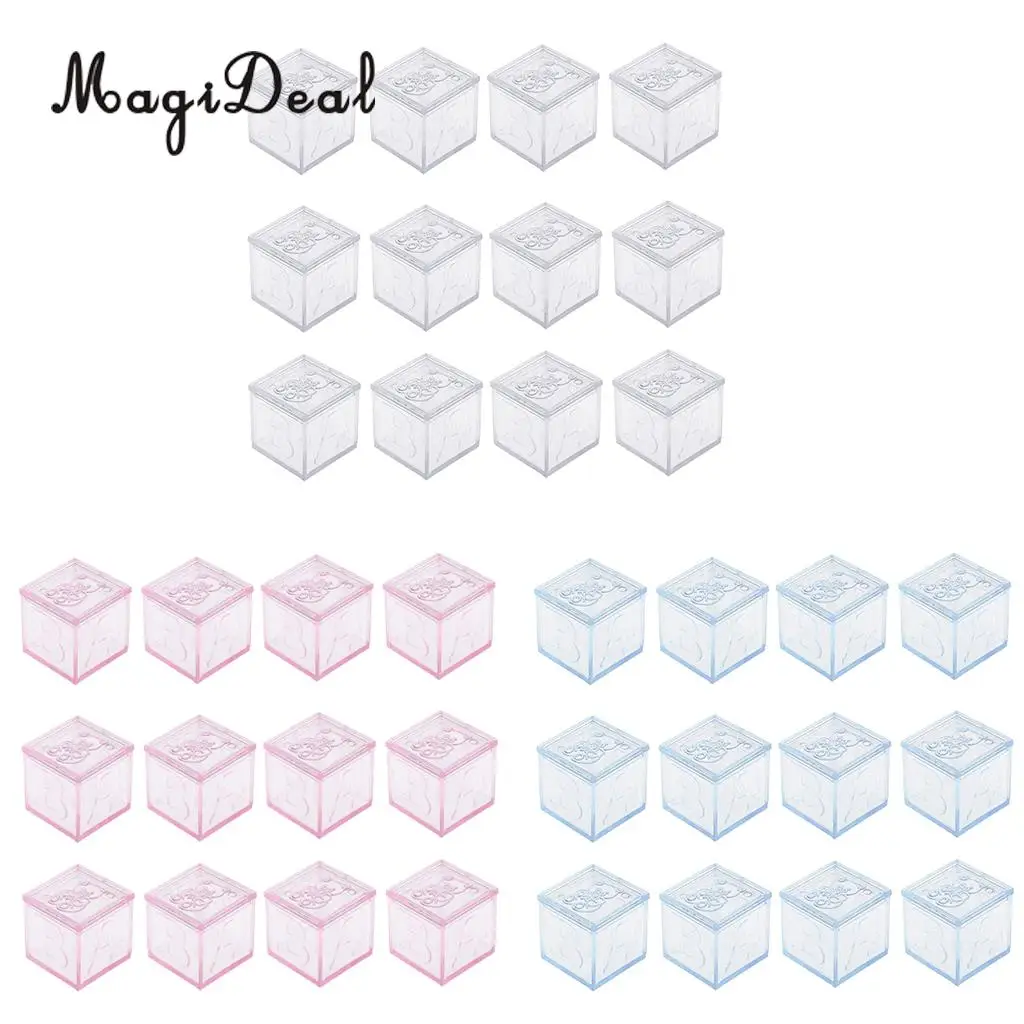 MagiDeal строительные блоки коробка конфет Свадебный Baby Shower вечерние интересный