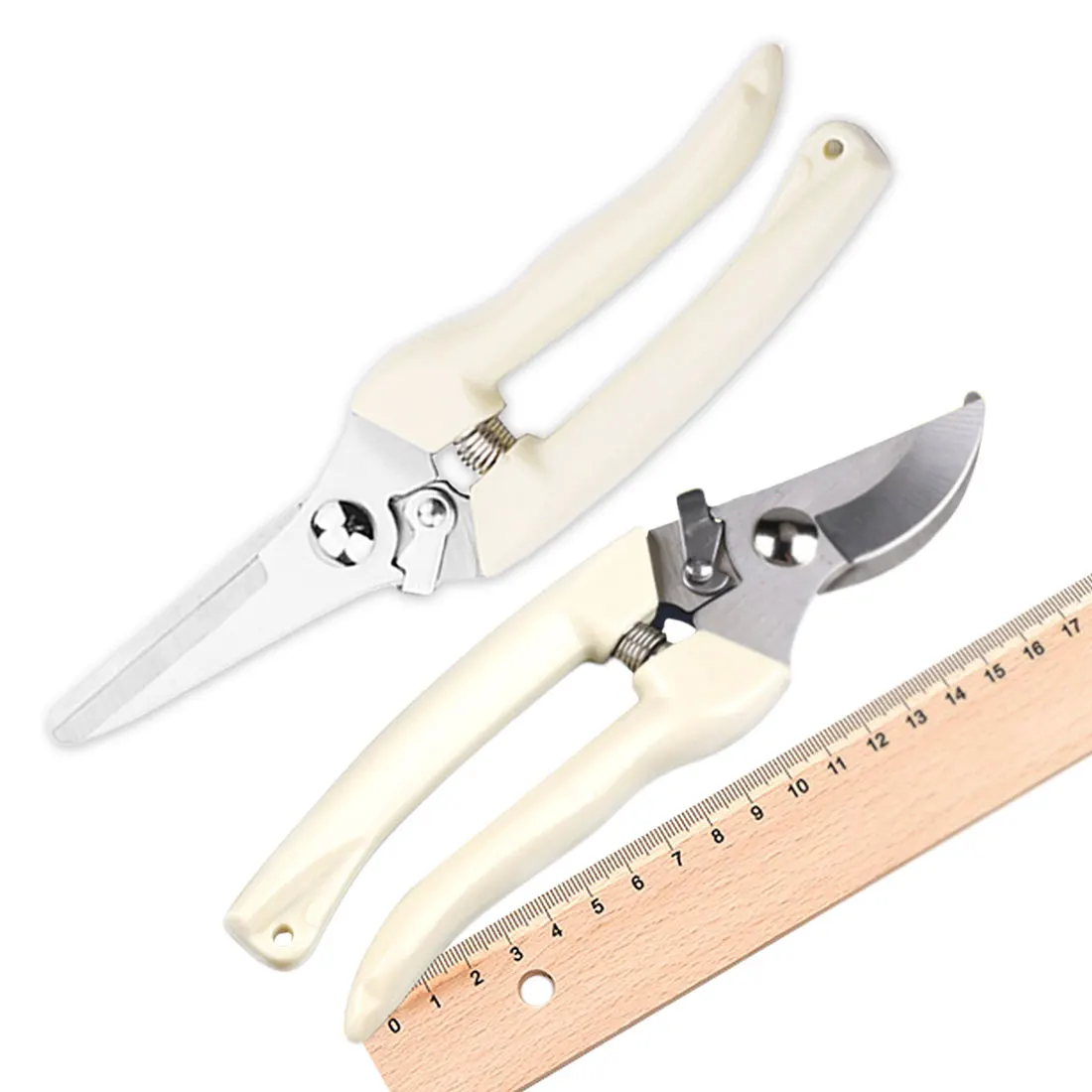 

Gardening Pruning Shear Scissor Stainless Steel Cutting Tools Set Pruner Tree Cutter Home Tools Anti-slip