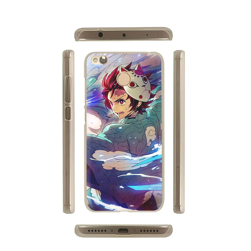 Жесткий чехол для телефона Kimetsu no Yaiba с аниме демоном, для Xiaomi Redmi 5 Plus GO 6A S2 Note 8 5 6 7A Pro 4x K20 pro
