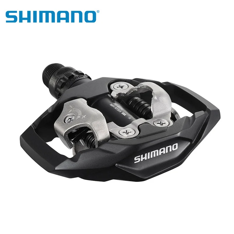 Педали Shimano PD-M530 SPD MTB Trail педали без клипов с бутсами черные белые | Спорт и