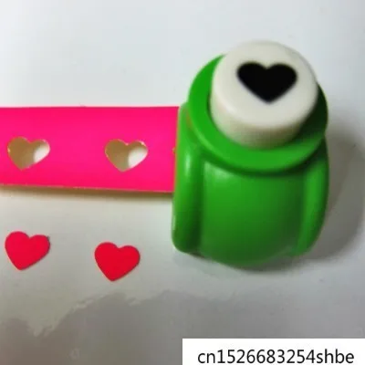 Love 1 шт. мини-машина для скрапбукинга ручной работы, дырокол для открыток, для поделок, подарочная бумага, формирователь, резак, Furador Eva - Цвет: Love