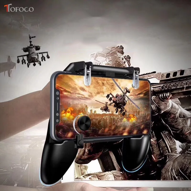 Беспроводной контроллер W11 для мобильного телефона PUBG геймпад Android IOS игры