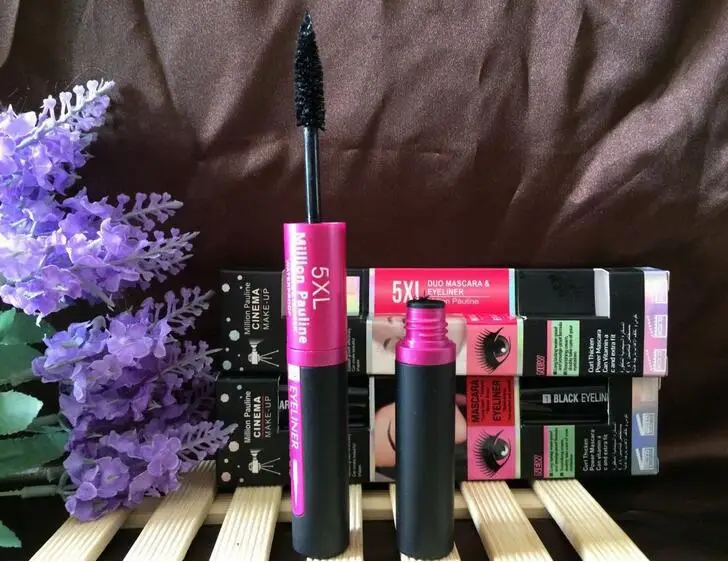 Новинка Million Pauline cinema Make-up 5XL Duo тушь для ресниц 6 мл+ 6 мл Водонепроницаемая косметика