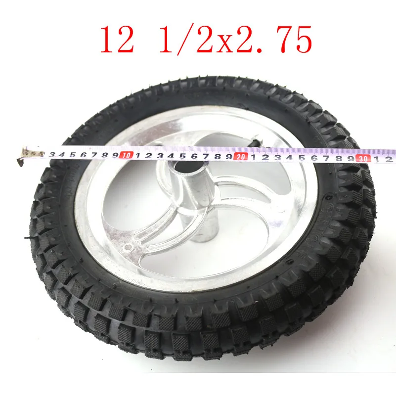 Новейшее переднее и заднее колесо 12 1/2*2 75 1/2x2 для бритвенного велосипеда Rocket MX350