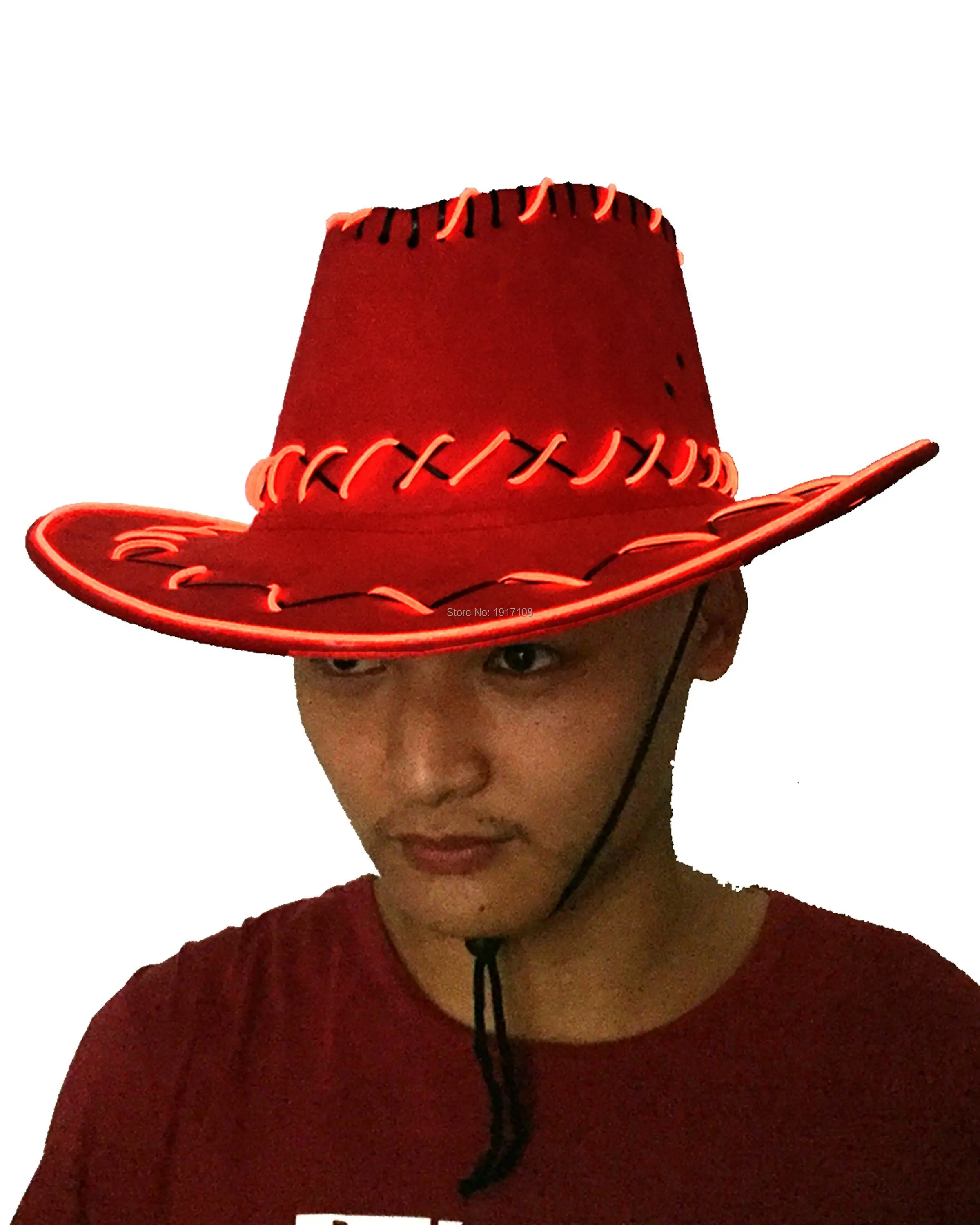 2021Hot SalesRed Цвет светящиеся вечерние шляпа световая мужская домашняя обувь Подарок