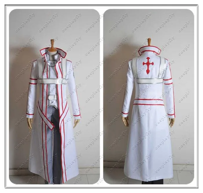 Аниме меч искусства онлайн казуто киригая костюм Кирито для косплея Рыцари крови