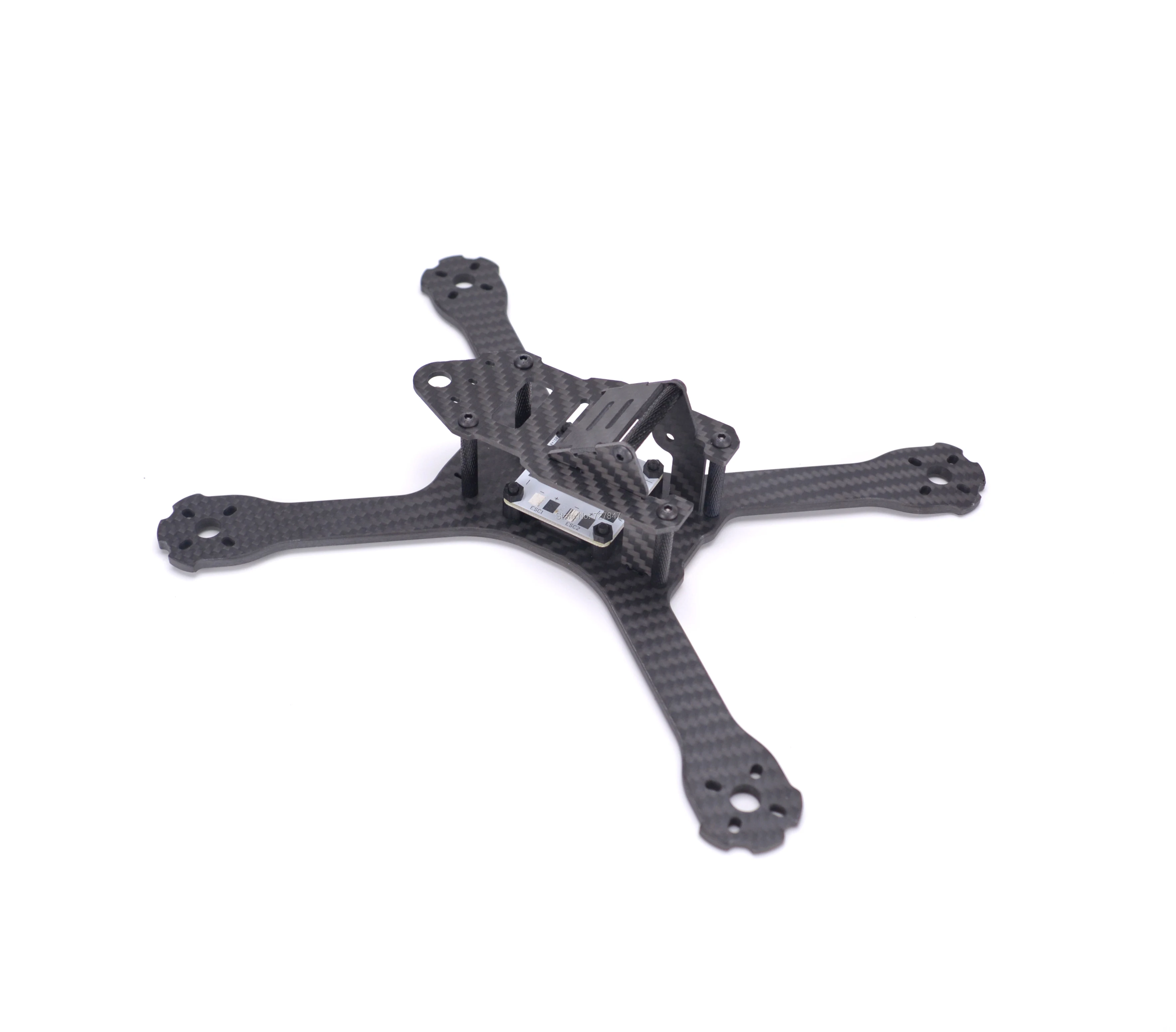 Новейший DIY Мини Дрон FPV QAV XS 222 мм гоночный Квадрокоптер с 4 дужками для X 210 чистого