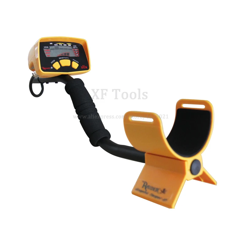 Search Underground Metal Detector Professional Gold Wiring Treasure Hunter LCD Display Detect Depth 5m 2 Coils | Инструменты