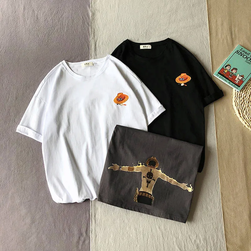 Футболка мужская с японским принтом классная уличная одежда в стиле хип хоп Топ