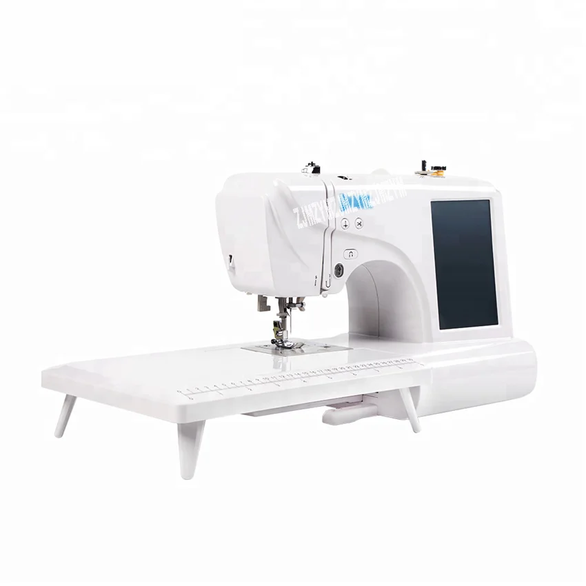 

DT9090 Household Embroidery Machine Portable Computer Sewing Machine Multifunctional DIY Sewing Tools 7 inch LED Screen