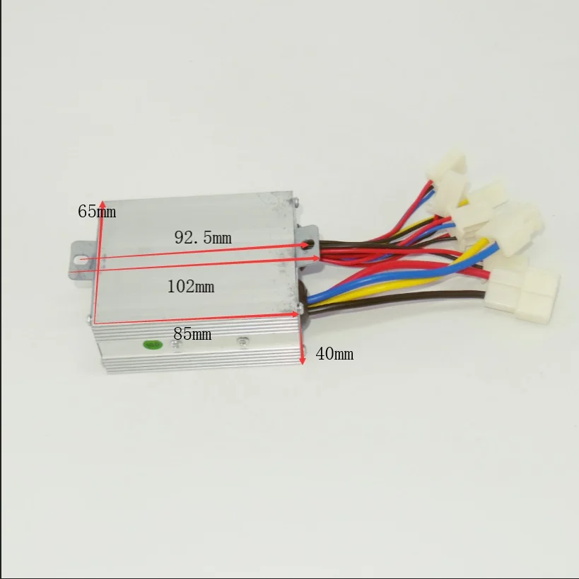 Электрический трехколесный контроллер щетки 36v500w Электрический EVO контроллер скутера