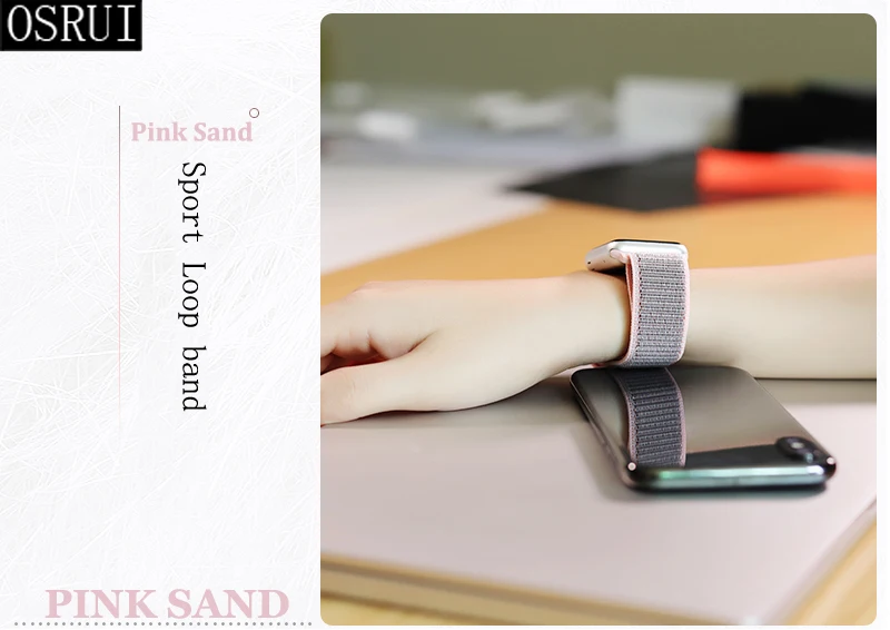 Спортивная петля для Apple watch Band 4 5 correa iwatch 3 2 1 42 мм 38 мм 44 мм 40 мм Apple watch ремешок браслет pulseira аксессуары