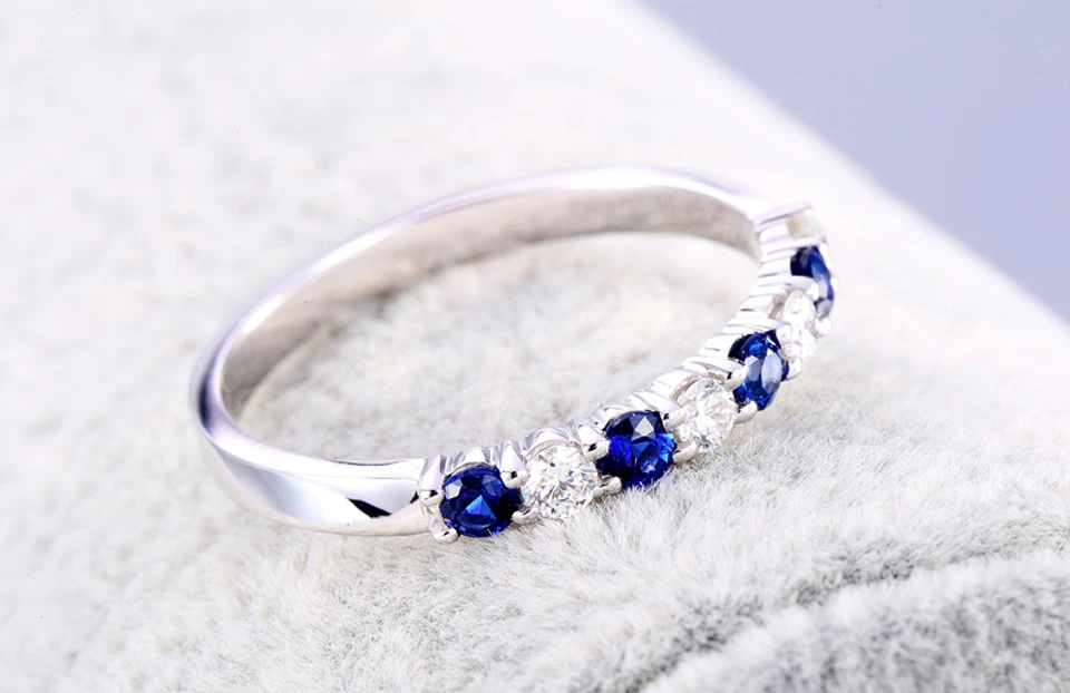 STARYEE кольцо с натуральным бриллиантом 14 k Soild Белое золото женские обручальные кольца юбилей Романтический предложение свадебный подарок