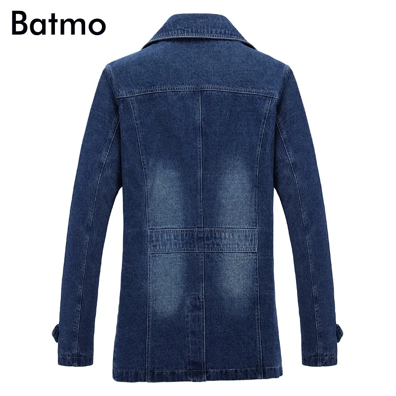 Batmo 2018 Новое поступление весна и осень Высокое качество черные джинсовые