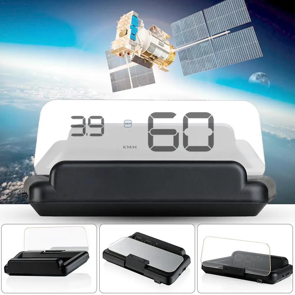 Новый OBD Автомобильный проектор скорости Hud цифровой Скорость ometer Head Up Дисплей OBD2