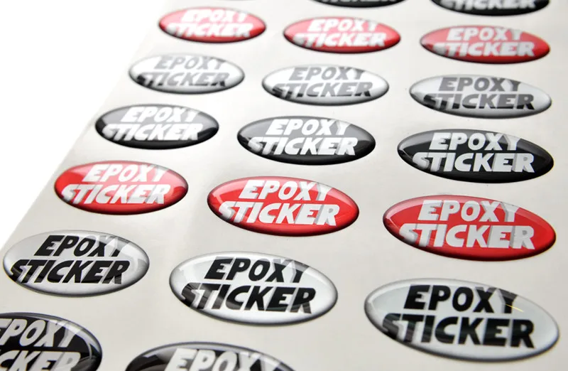 УФ защищенная водонепроницаемая ПВХ эпоксидная наклейка на заказ | Автомобили и