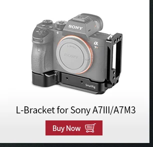 SmallRig экран камеры солнцезащитный колпак для sony A7 A7II A7III A9 серии DSLR камеры/видеокамеры видоискатель солнцезащитный колпак-2215