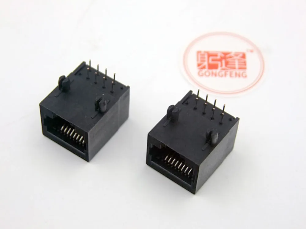 300 шт. новые клеммные разъемы 58 RJ45 полностью пластиковая розетка 18 3 мм Ethernet Seat