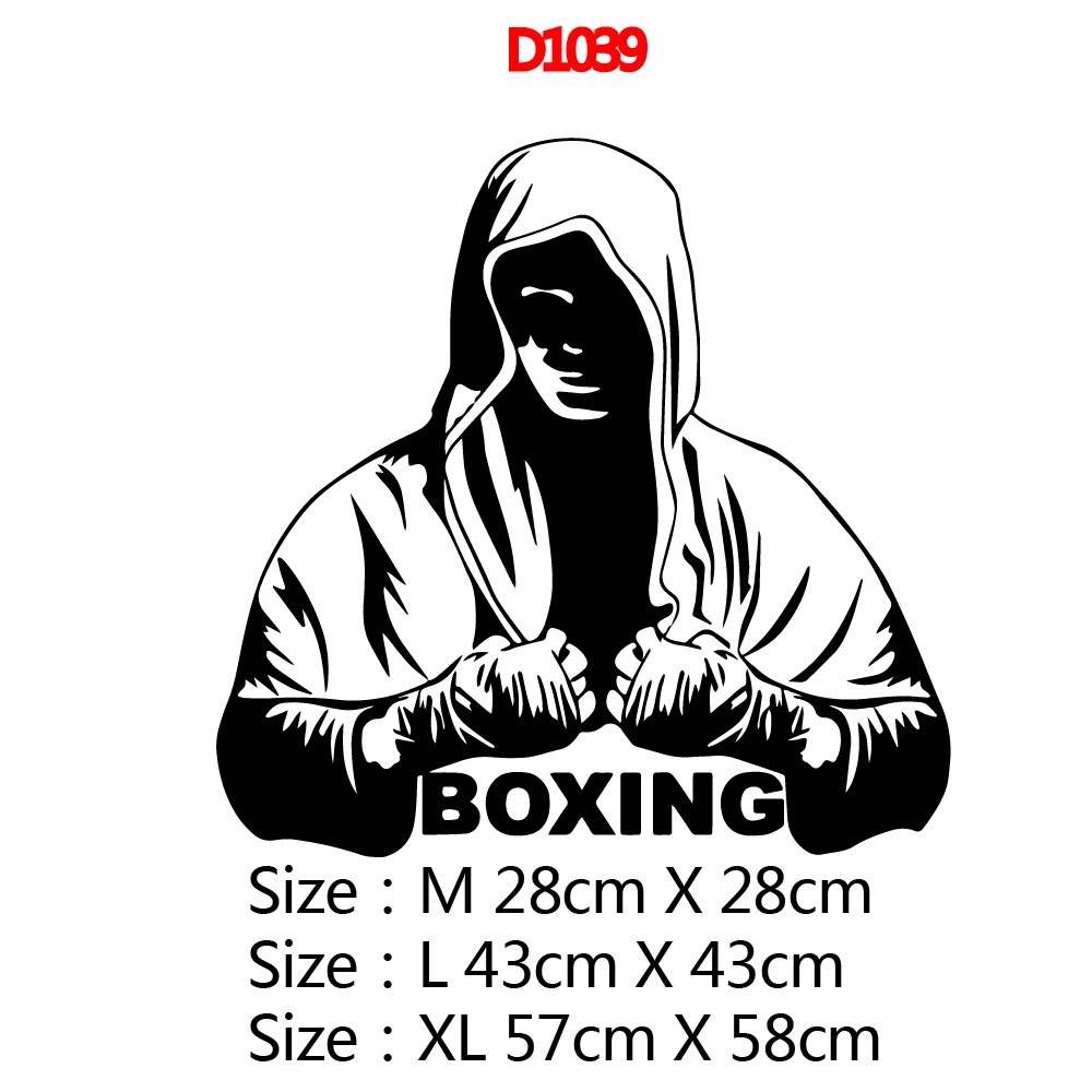 Модные боксерские обои на заказ виниловые настенные Стикеры для фитнеса