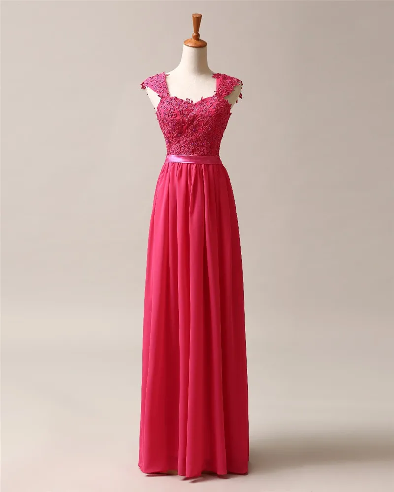 ANGELSBRIDEP шифоновое милое платье подружки невесты ТРАПЕЦИЕВИДНОЕ модное с шапкой