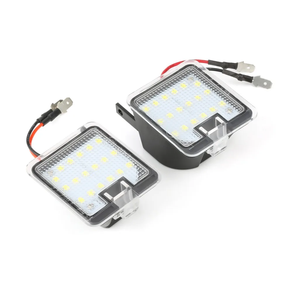 2 шт. для Ford Kuga Focus Escape Mondeo C-Max LED боковое зеркало лужа Светодиодная лампа под