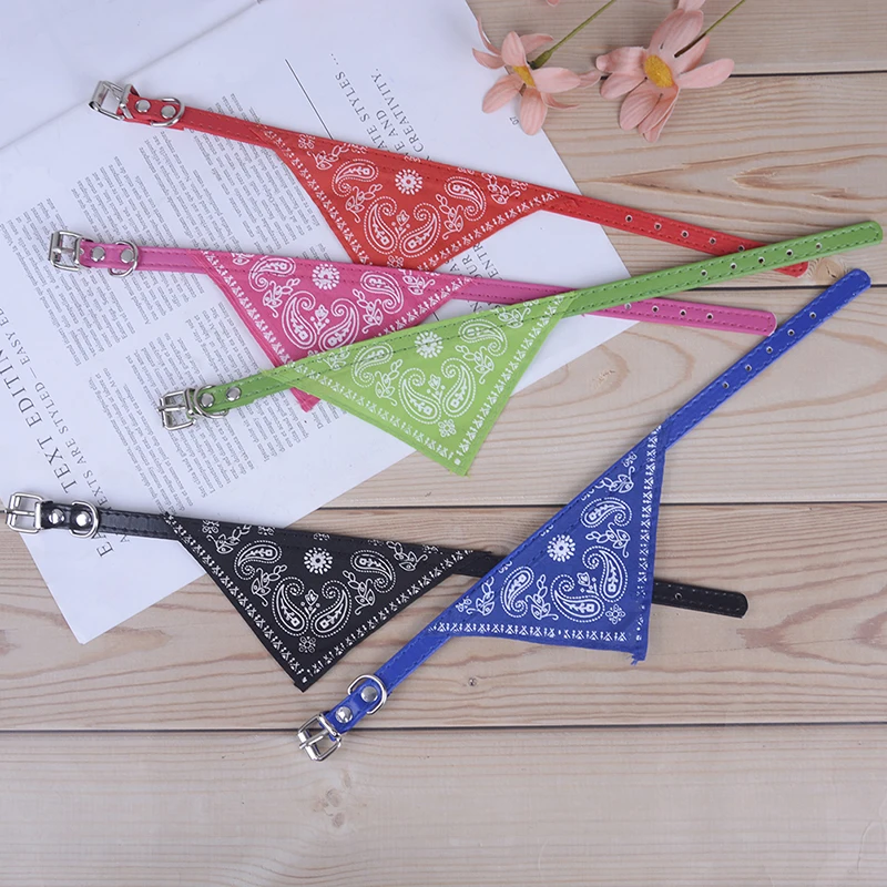 Поворотный воротник для собак товары домашних животных пряжка шарф тюрбан