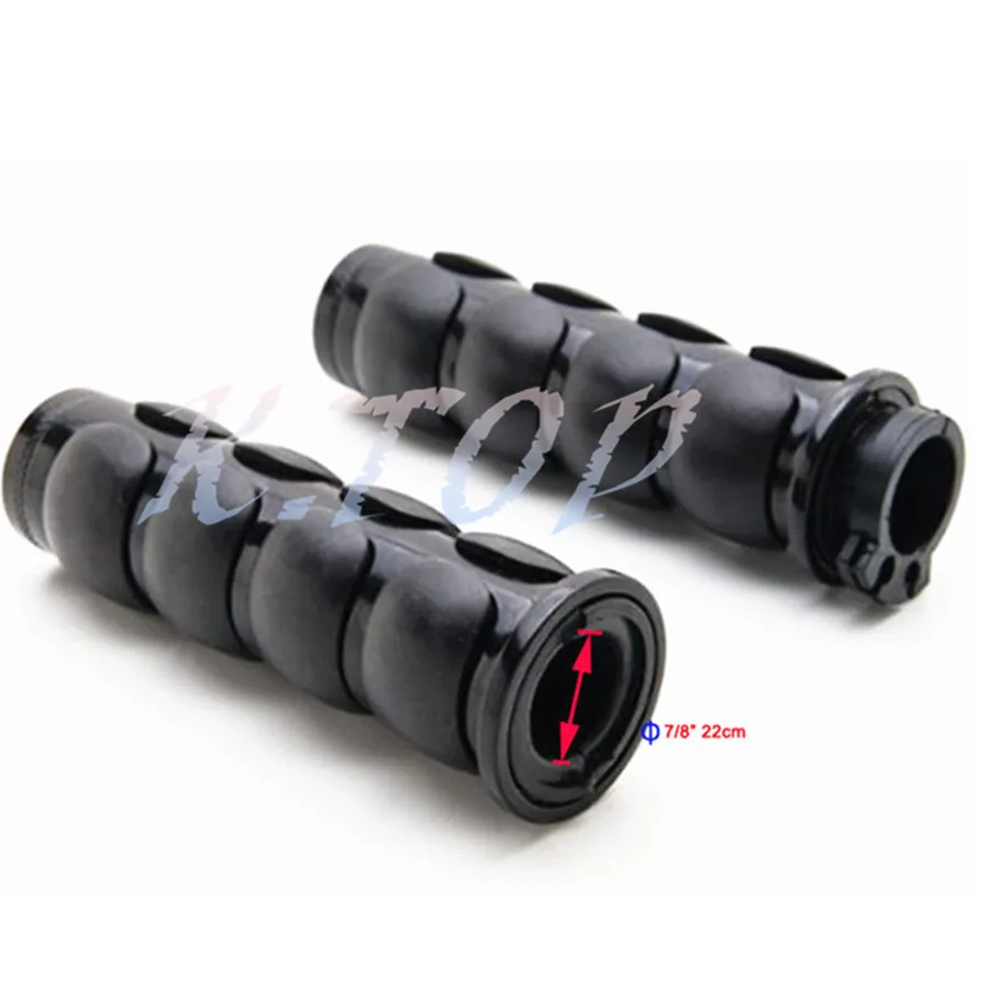 1 пара черные заготовки для Руля Мотоцикла 22 мм 7/8 дюйма|motorcycle decal|motorcycle foam handlebar