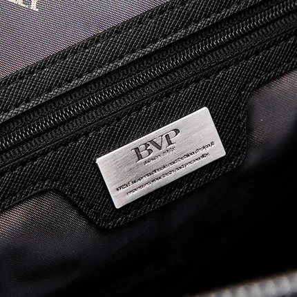 BVP известный бренд высокое качество мужской портативный портфель натуральная кожа сумка для ноутбука деловая черная натуральная кожа мужская сумка на молнии J40