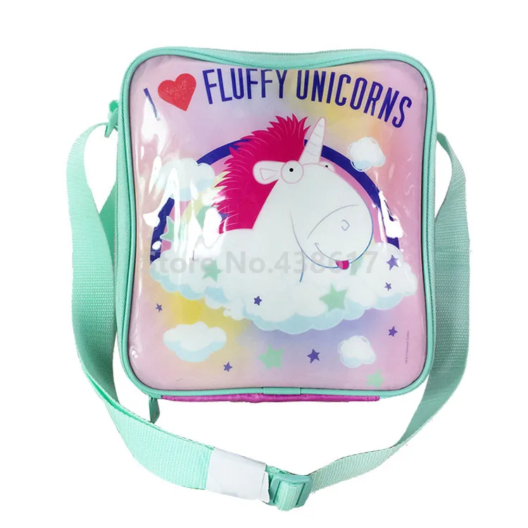 Dreamlike I Fluffy Unicorn коробка сумка для обеда изолированная детей школьный ланчбокс