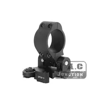 Black Tactical QD Поворотная Лупа крепление высокий флип-в-сторону быстрое отсоединение 30 мм кольцо 1,72" стояк Свинг Off Подходит Пикатинни для Aimpoint 3X - Цвет: Black