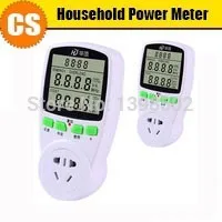 Electric Energy Saving Power Meter Smart Socket Electricity Consumption Charge Calculation LCD Display |